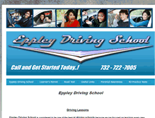 Tablet Screenshot of eppleydrivingschool.com